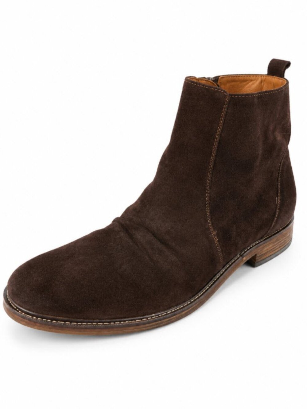 Johnston & Murphy Brown Suede Leather Chelsea Boots Men’s Casual Luxe Size 10